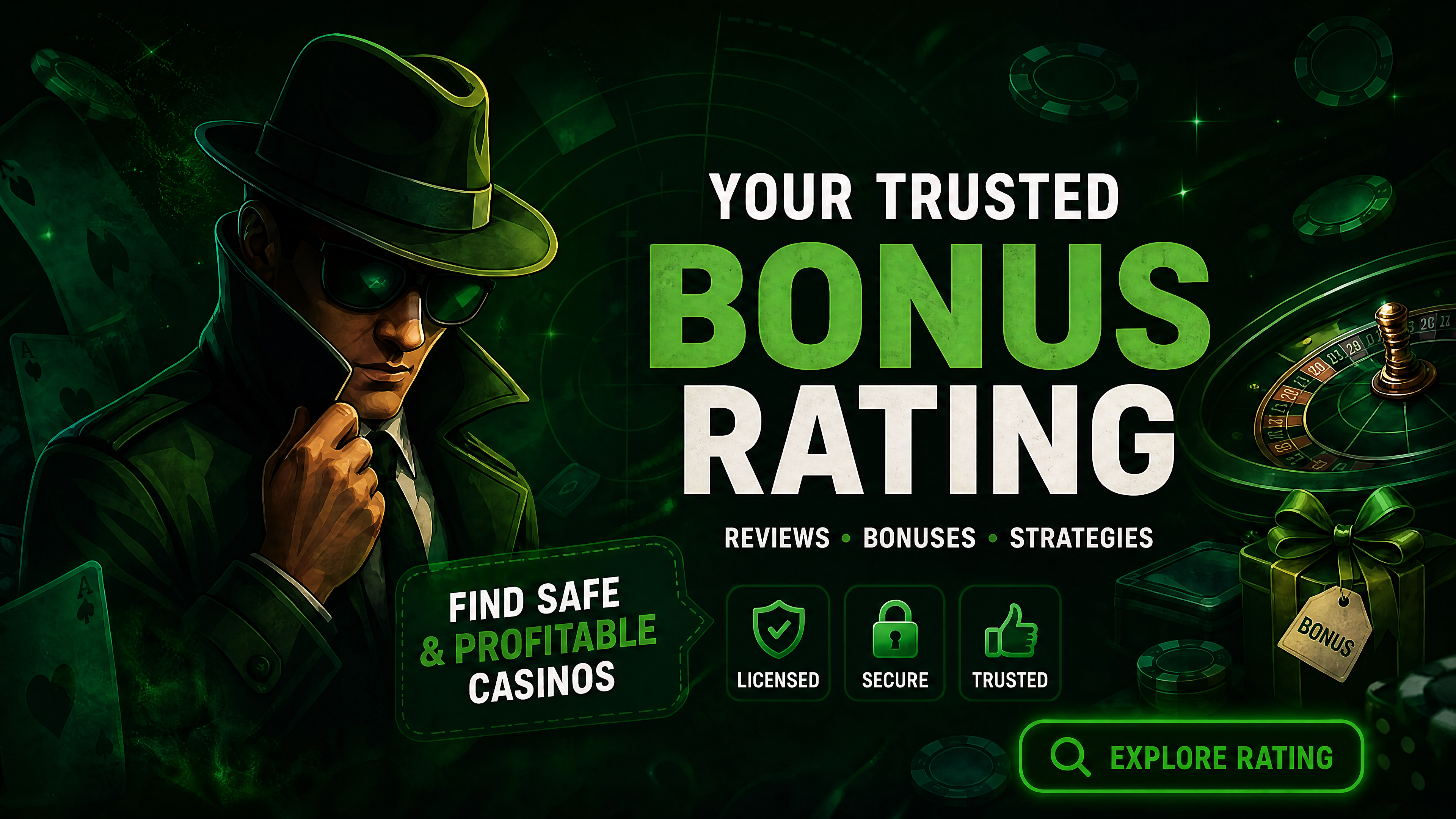 Classificação de bônus do Spy-Casino